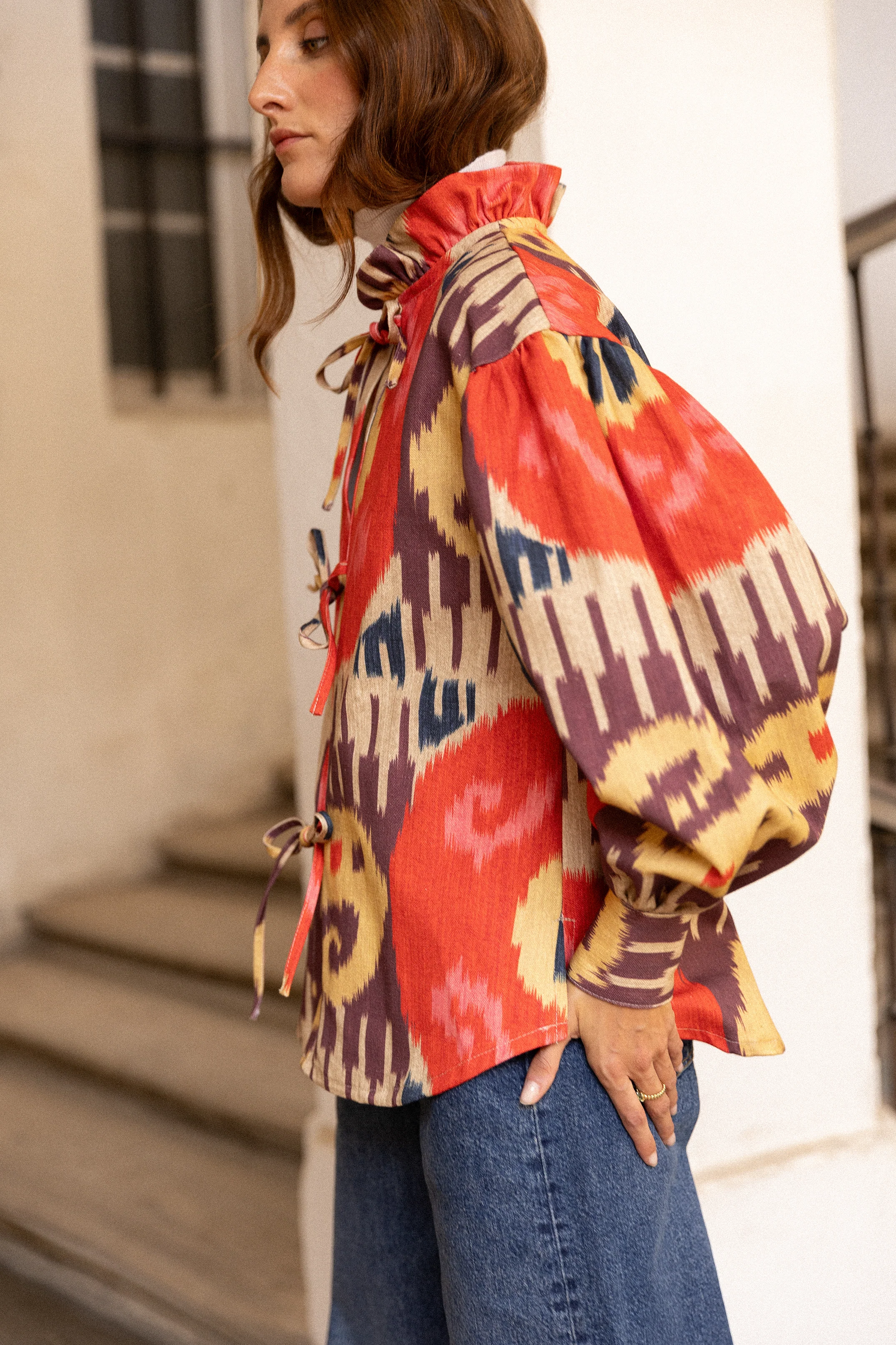 Bloom Red Jacket - Image 4