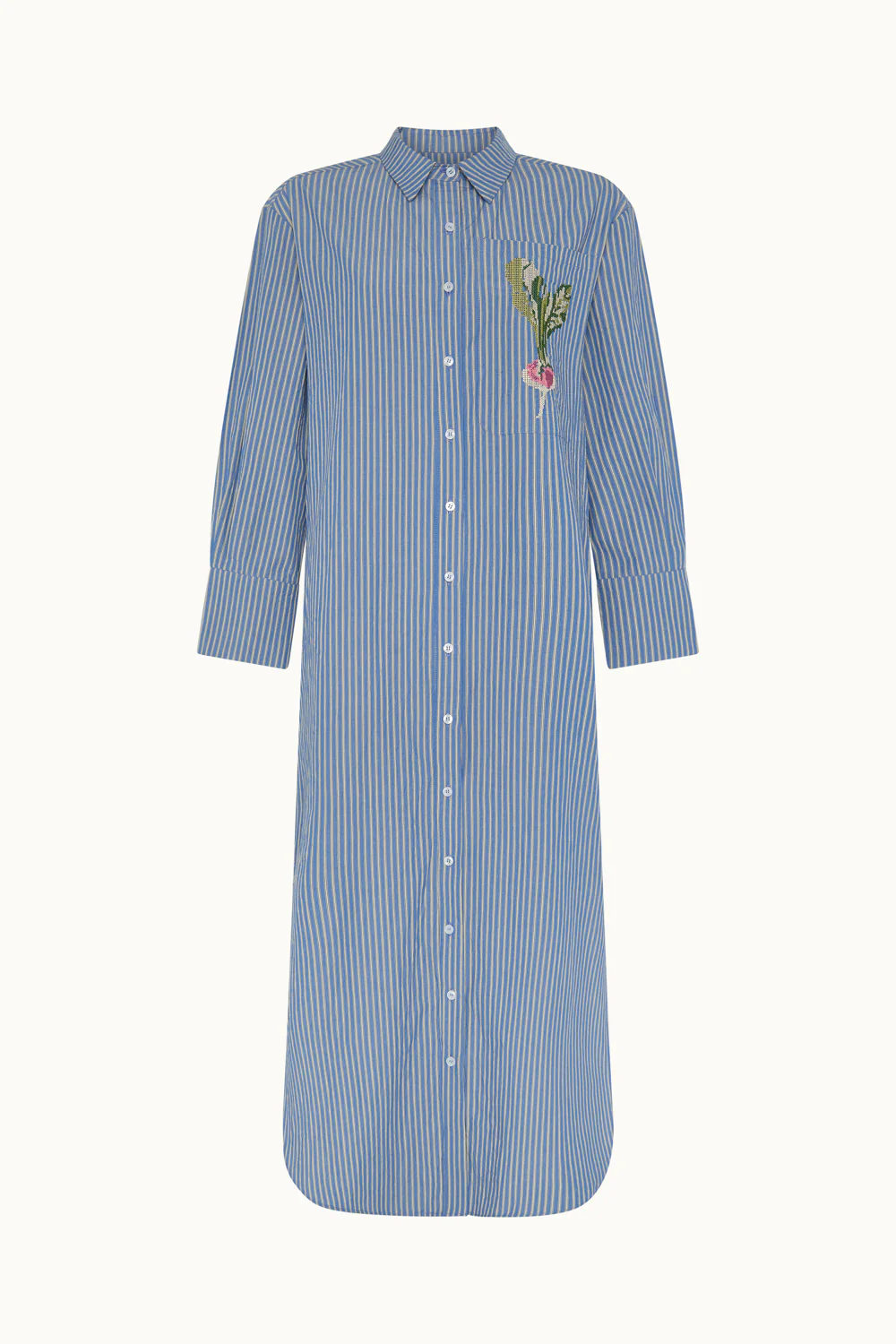 Carlota Blue Dress - Image 6