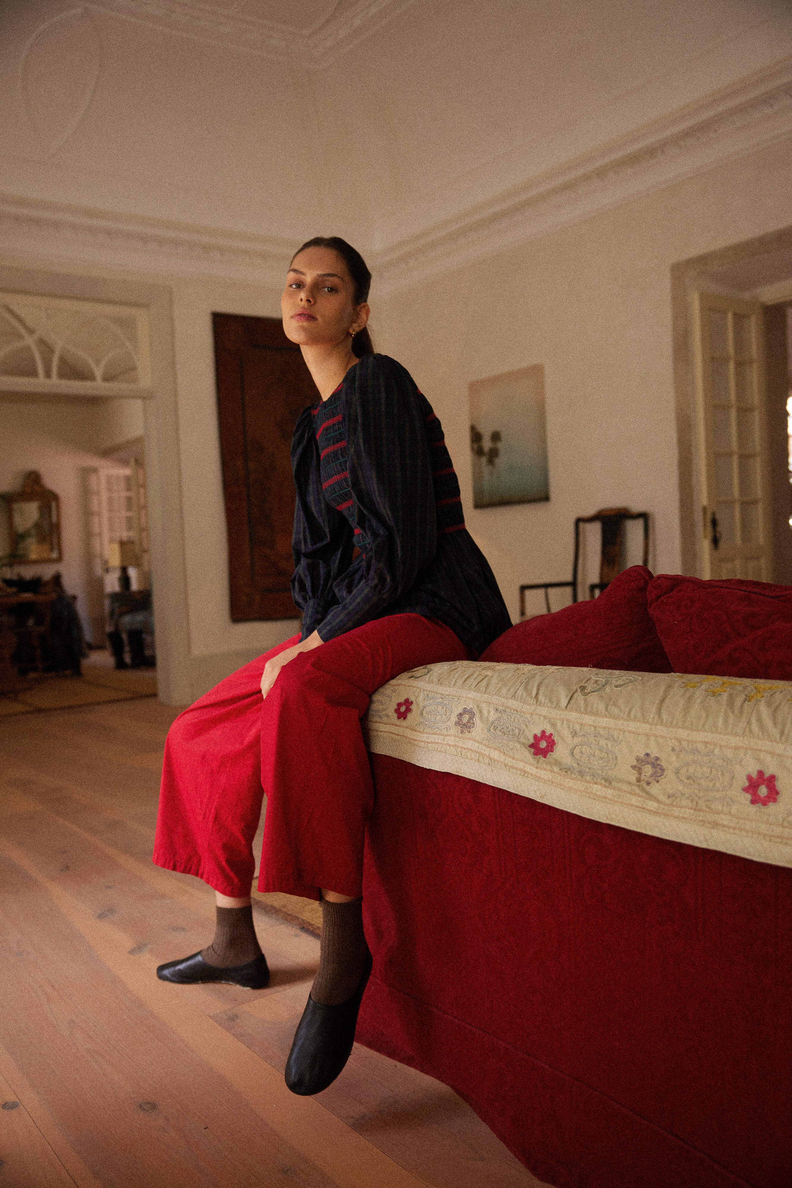 Ginevra Tartan Blouse - Image 4