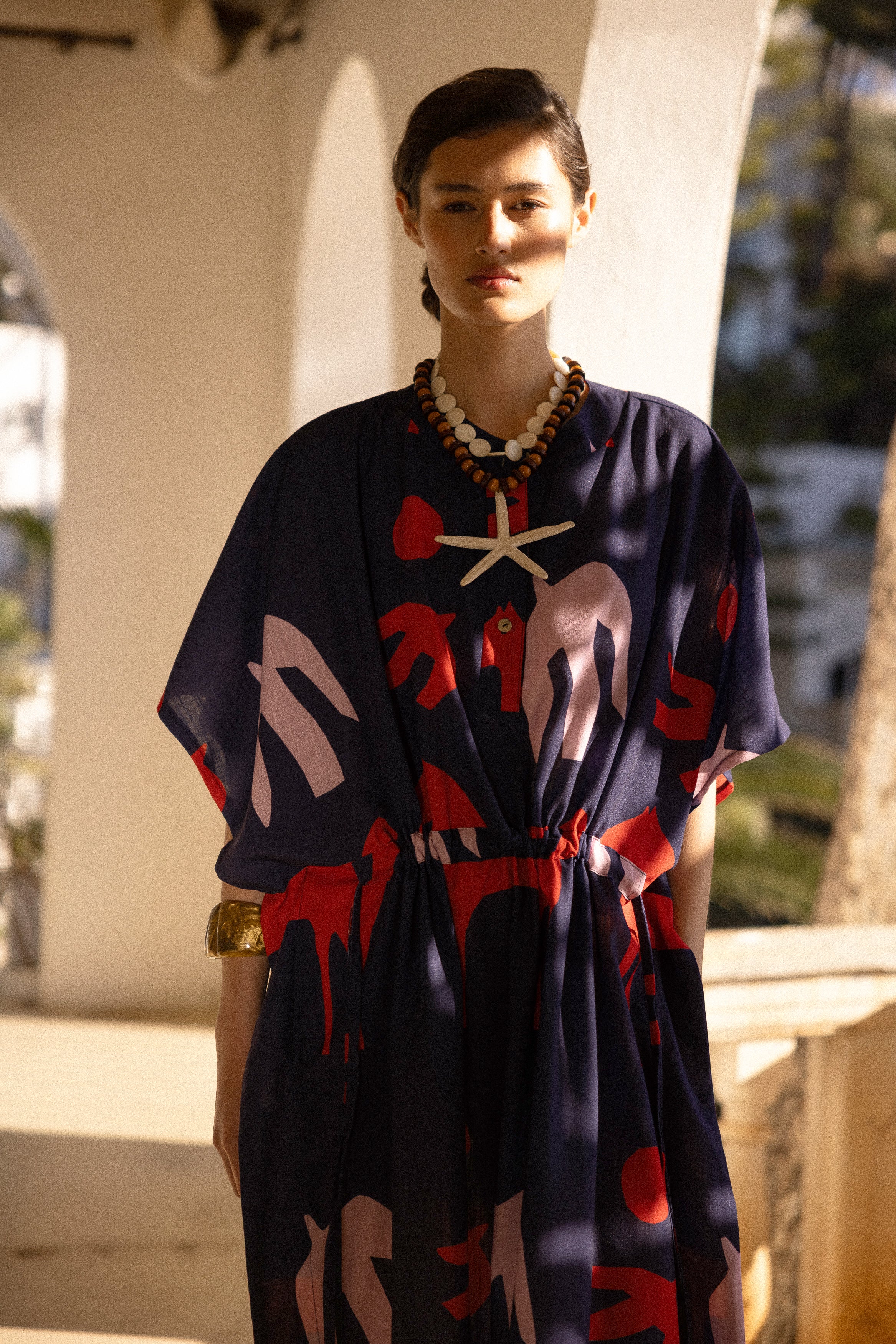 Orchie Blue Kaftan - Image 2