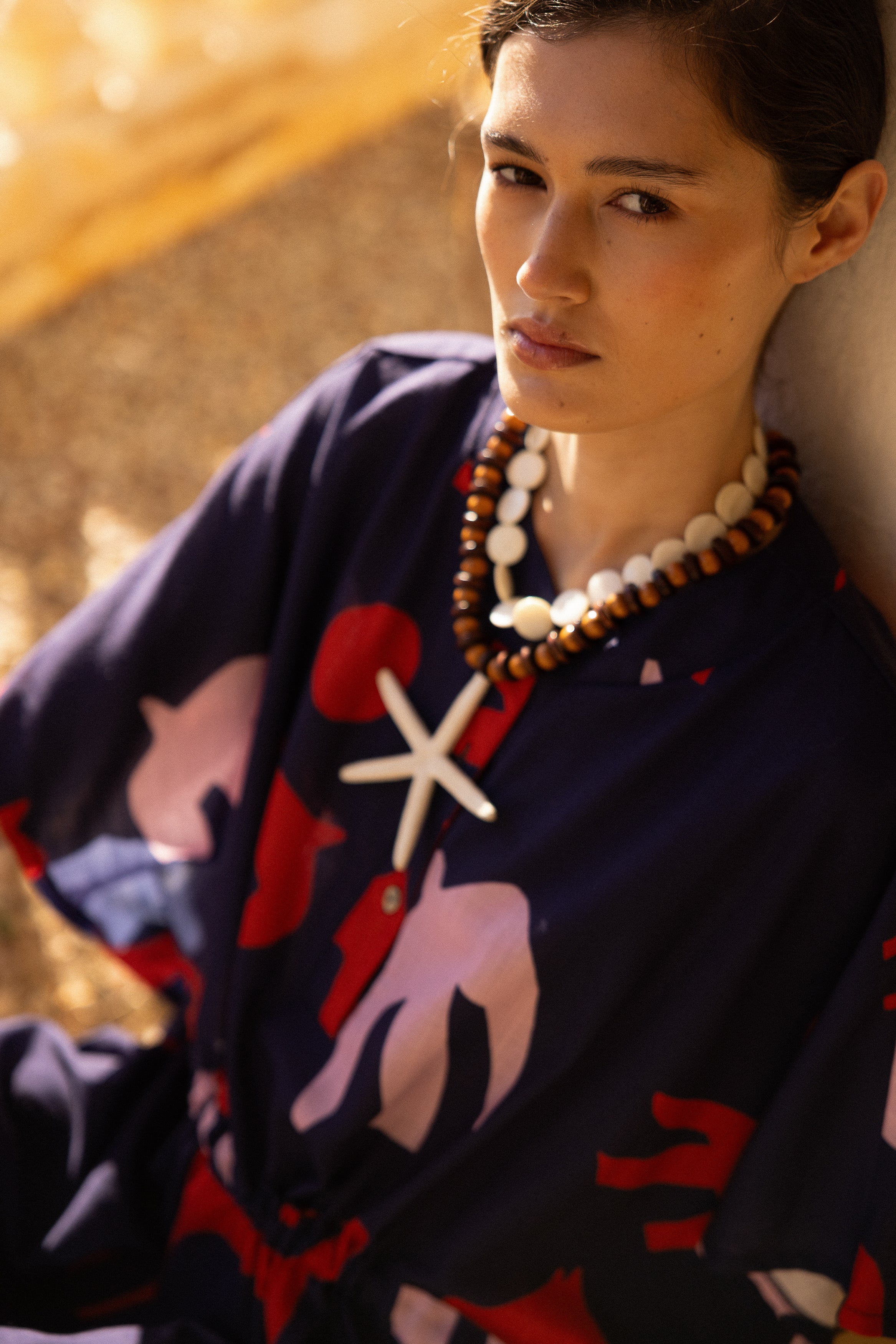 Orchie Blue Kaftan - Image 3