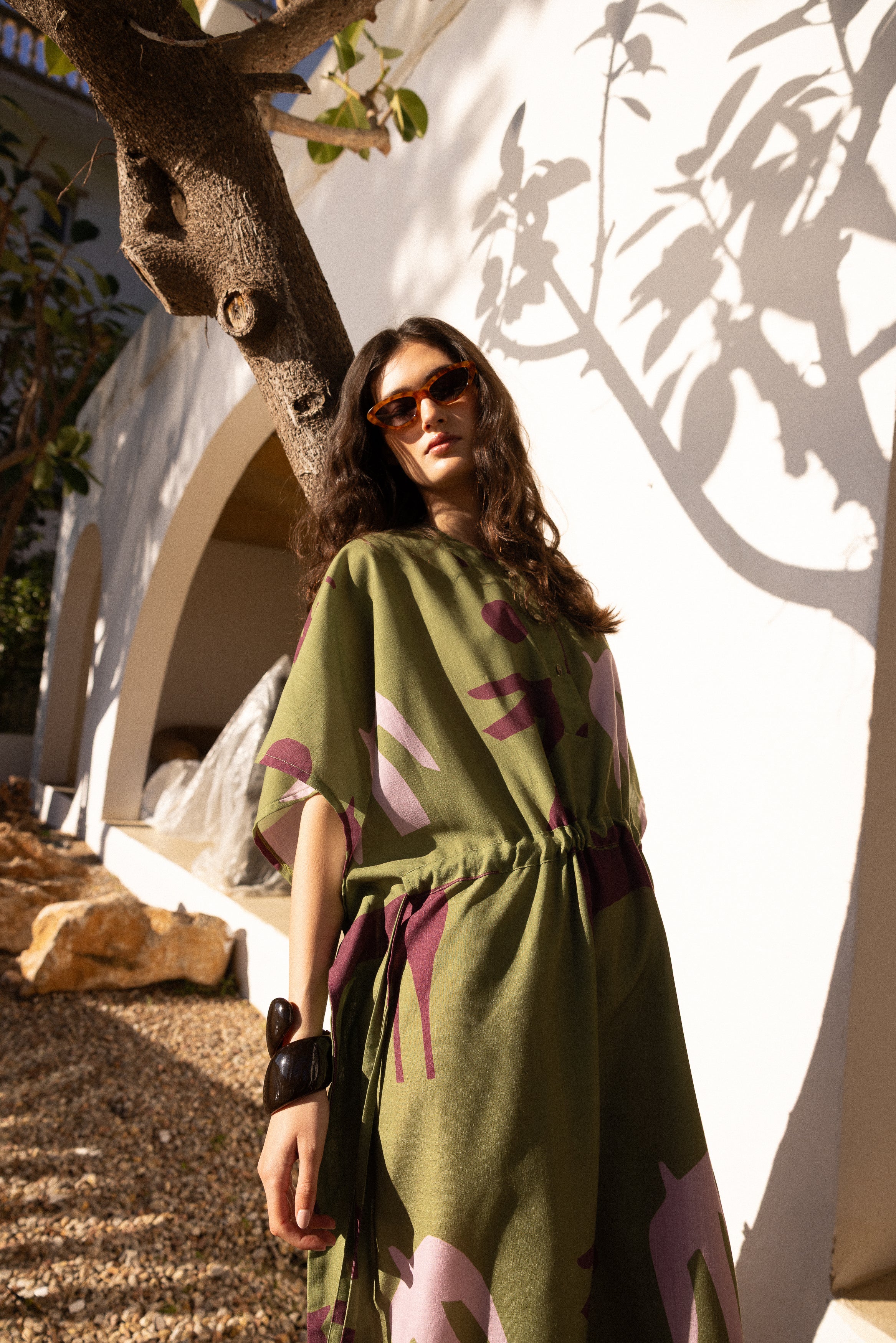 Orchie Green Kaftan - Image 3