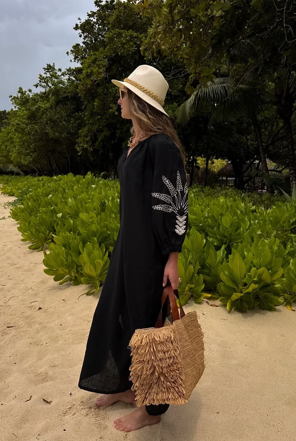 Pitaya Black Dress - Image 11